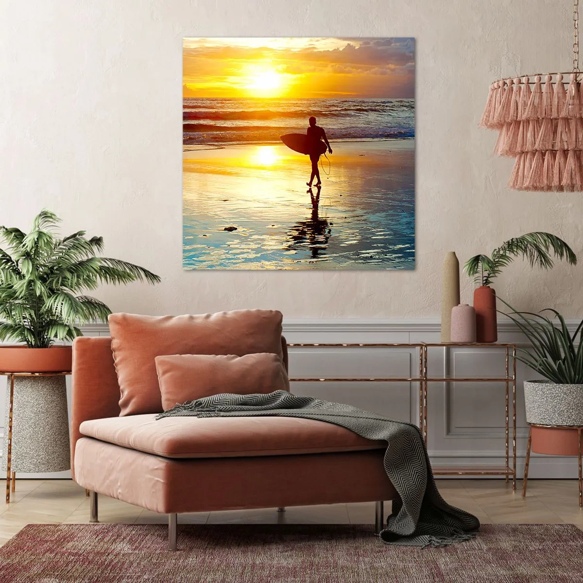 Vászonkép - A harcos visszatérése - 70x70 cm