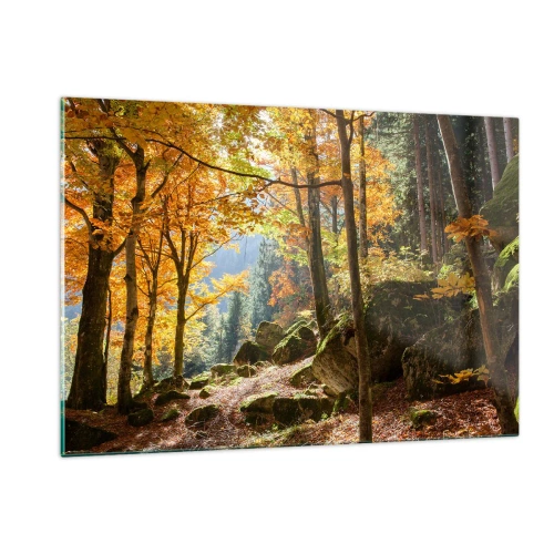 Üveg kép - Itt az ideje a pihenésnek - 120x80 cm