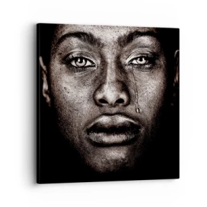 Vászonkép - Egy könnycsepp - 30x30 cm