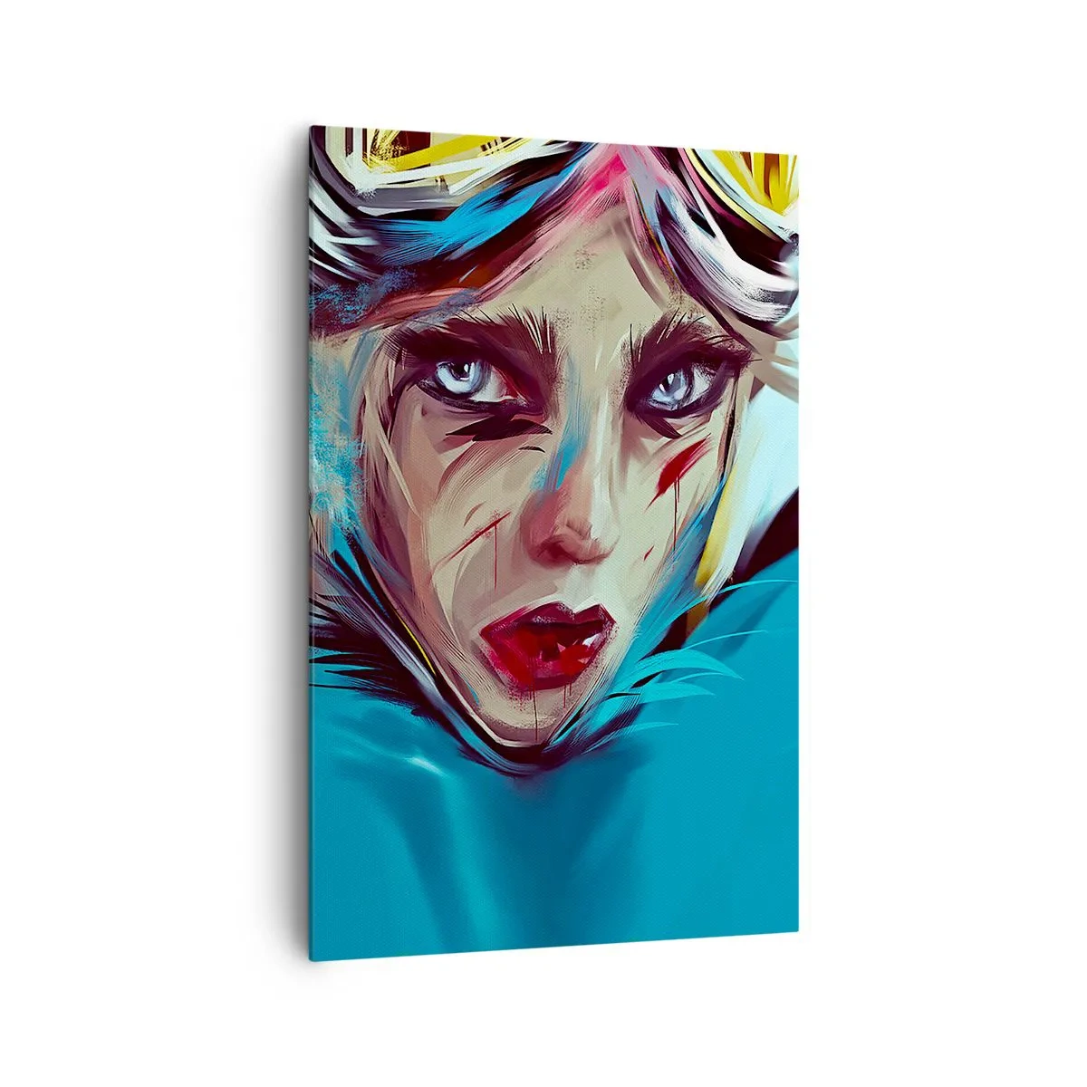 Vászonkép - Utcai harcos - 80x120 cm