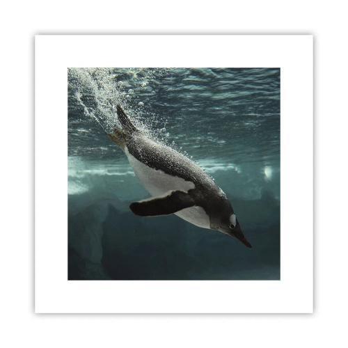 Poszter - Üdv a világomban - 30x30 cm