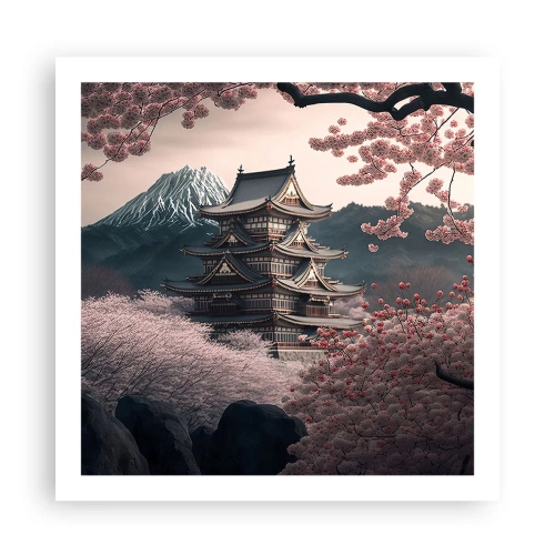 Poszter - A cseresznyevirágzás országa - 60x60 cm