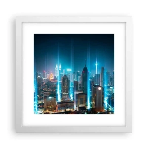 Poszter fekete keretben - Mennyországba Berlini módszerrel - 30x30 cm