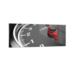 Üveg kép - Padlógáz - 140x50 cm