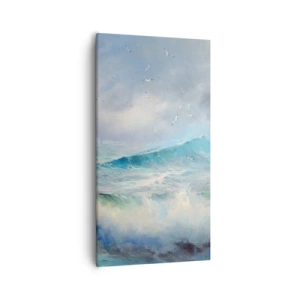 Vászonkép - "A forgószél diadalmasan üvöltött...” - 55x100 cm