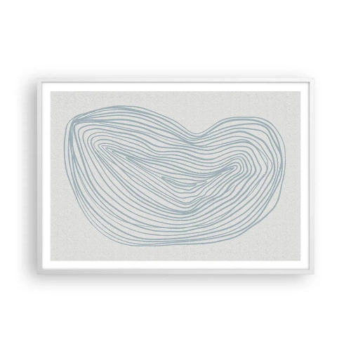 Poszter fekete keretben - Egy csepp mosolya - 100x70 cm