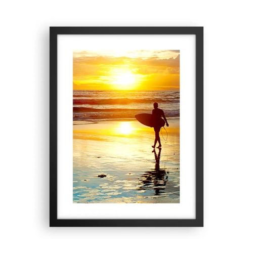 Poszter fehér keretben - A harcos visszatérése - 30x40 cm