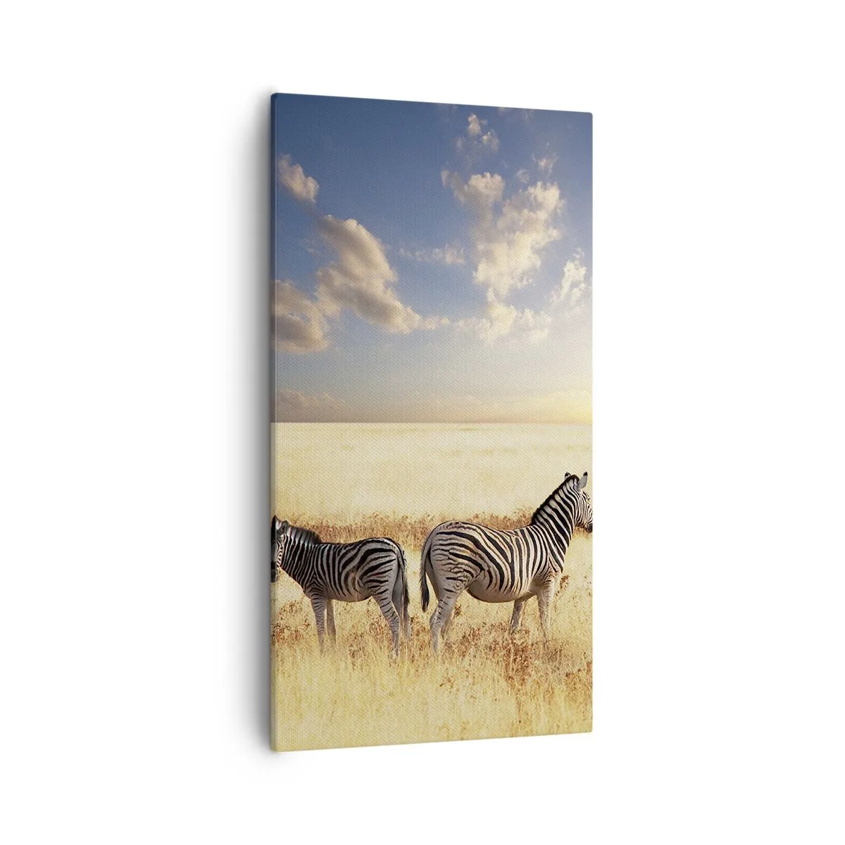 Vászonkép - Menj el, ne zavard a békét - 55x100 cm