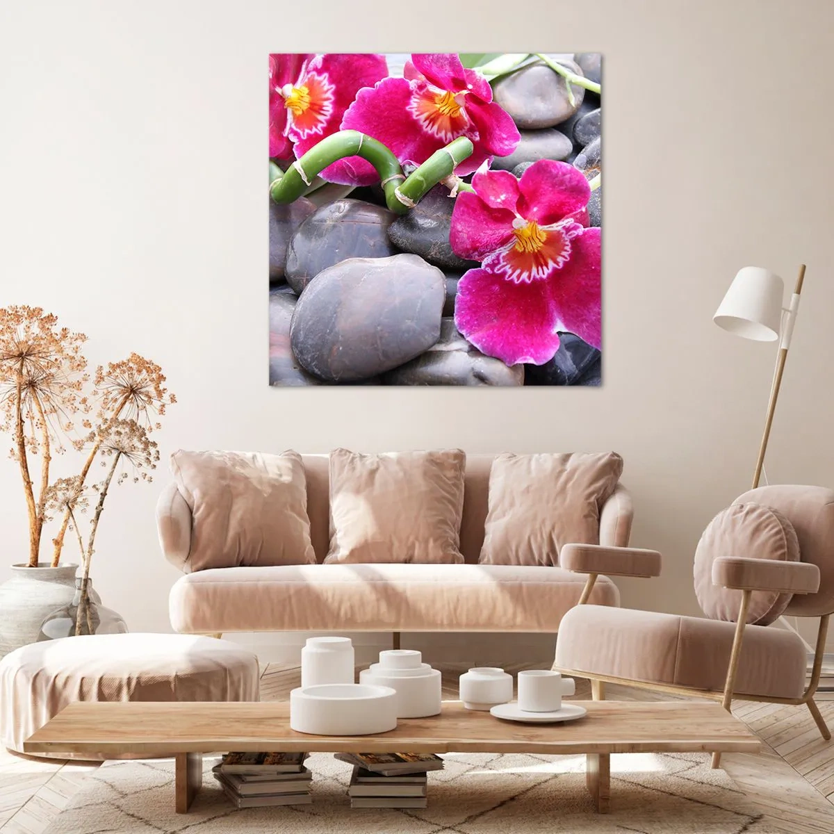 Vászonkép - Hideg és forró - 60x60 cm