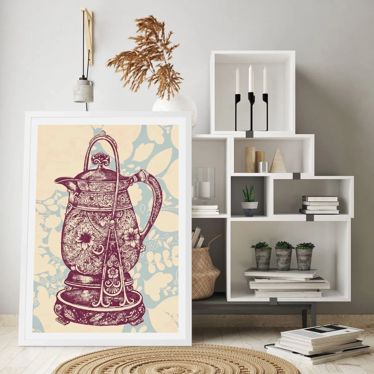 Poszter fekete keretben - A mindennapi élet szépsége - 50x70 cm