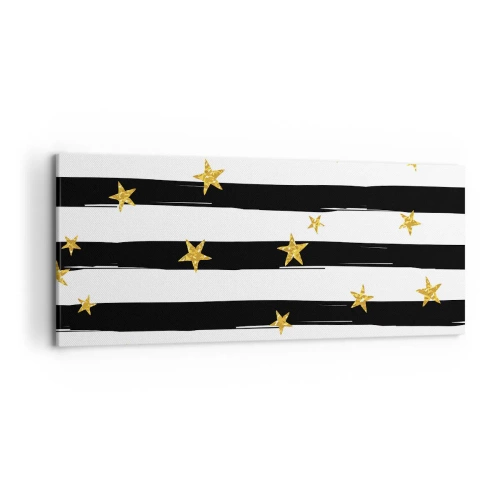 Vászonkép - Mindannyian szerencsés csillag alatt születtünk - 120x50 cm