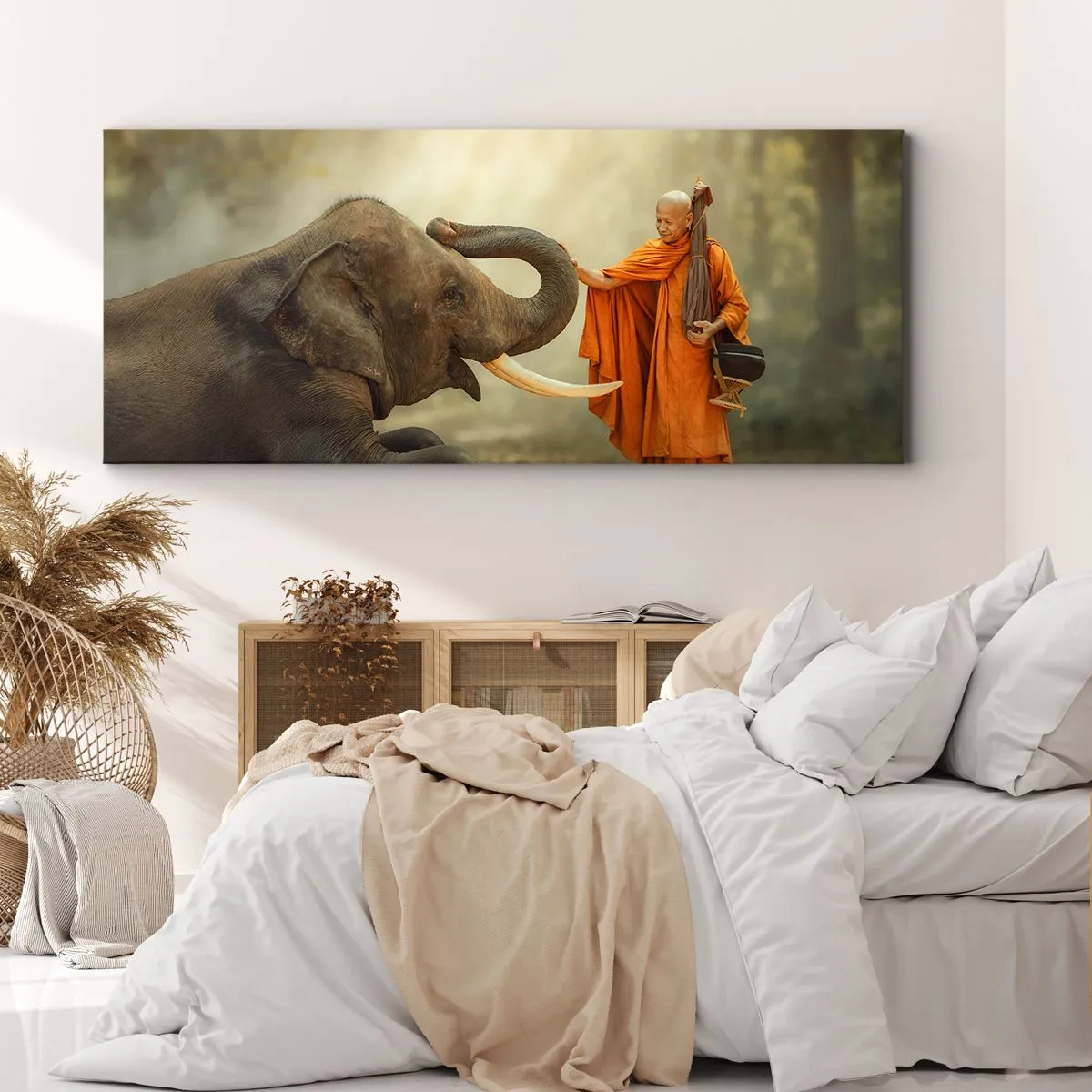 Vászonkép - Találkozás az utazáskor - 100x40 cm