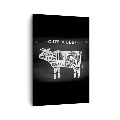 Vászonkép - Mészáros ábécéskönyve - 70x100 cm