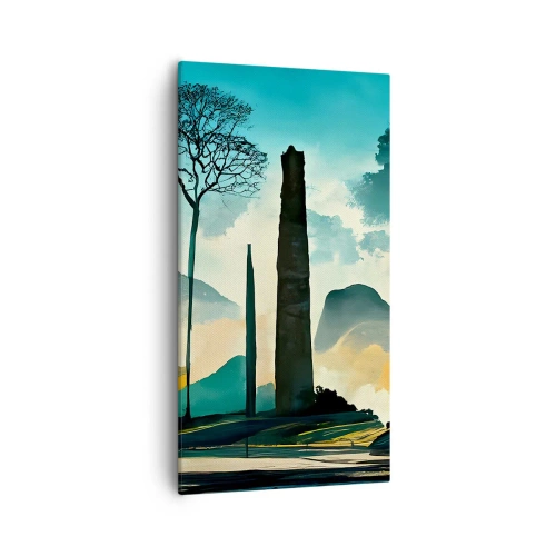 Vászonkép - Mindíg magasabbra és magasabbra - 55x100 cm