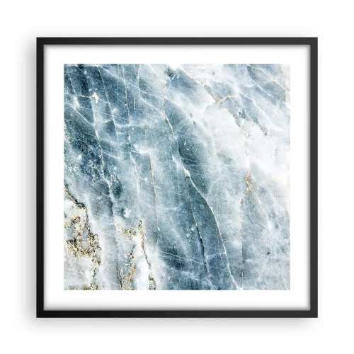 Poszter fehér keretben - Jégvilág - 50x50 cm