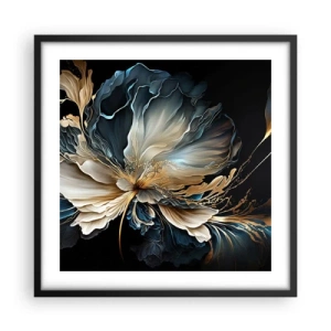 Poszter fehér keretben - Mesebeli páfrányvirág - 50x50 cm
