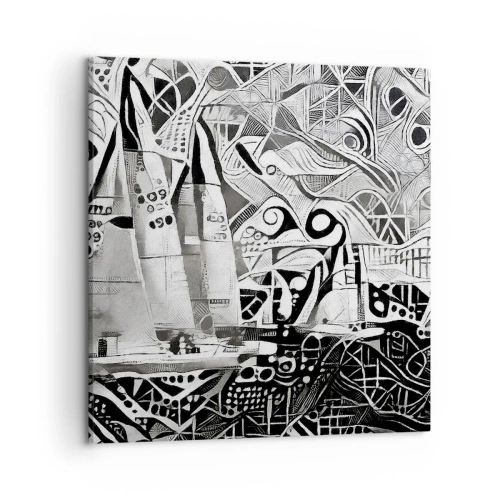 Vászonkép - A hullámok között - 50x50 cm