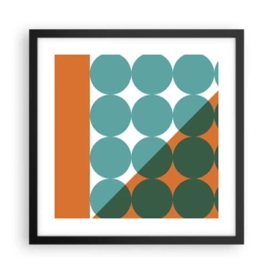 Poszter fehér keretben - Felfelé és átlósan - 40x40 cm