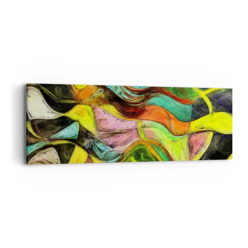 Vászonkép - A mozgás az élet - 90x30 cm