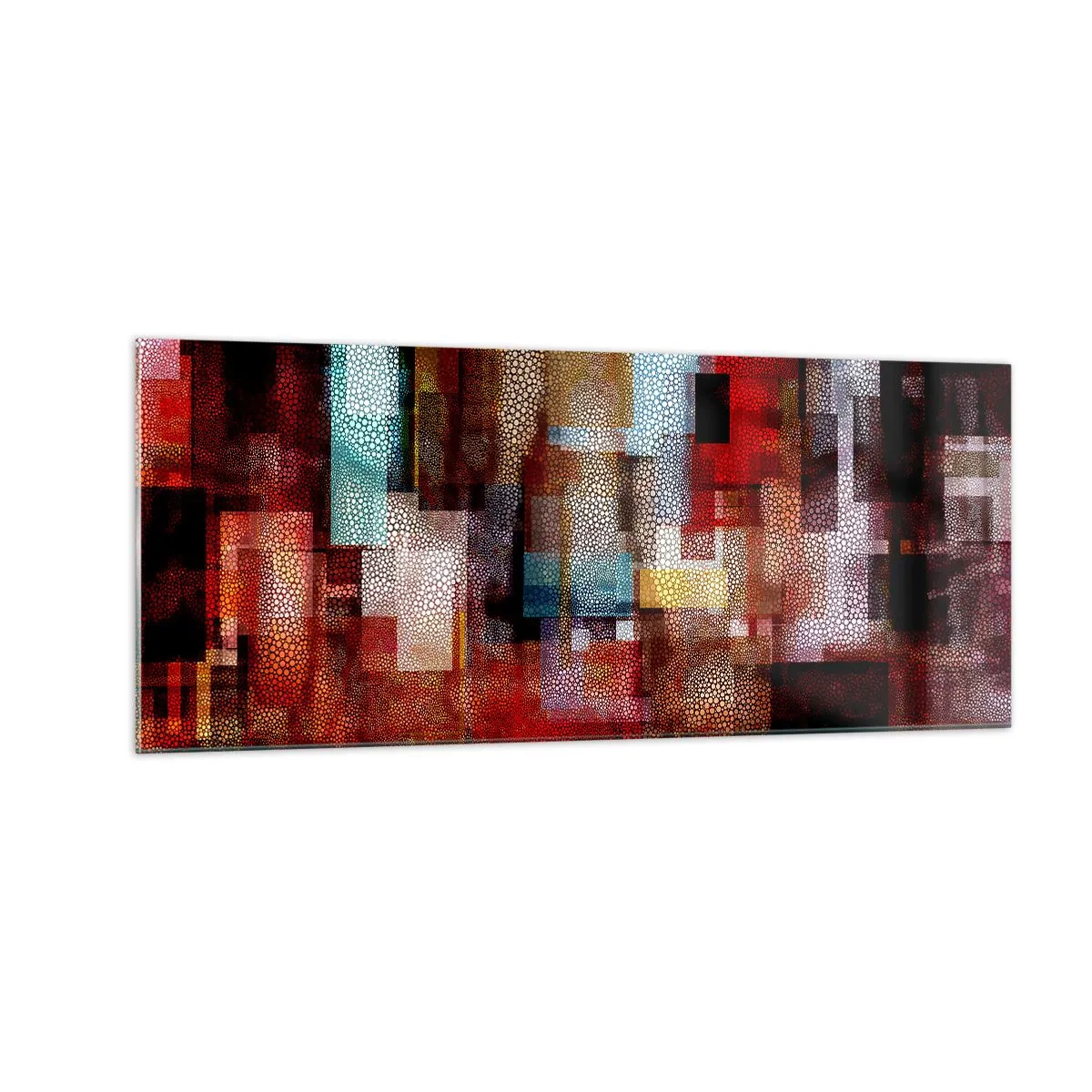 Üveg kép - Zavartság zavartsággal - 100x40 cm