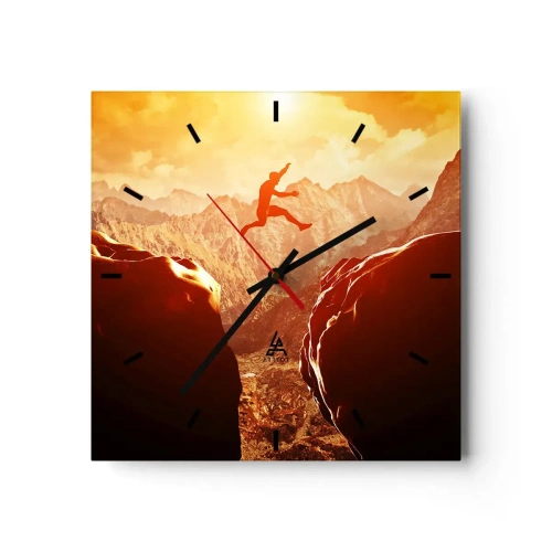 Falióra, Óra - Átlépve a határokat - 30x30 cm