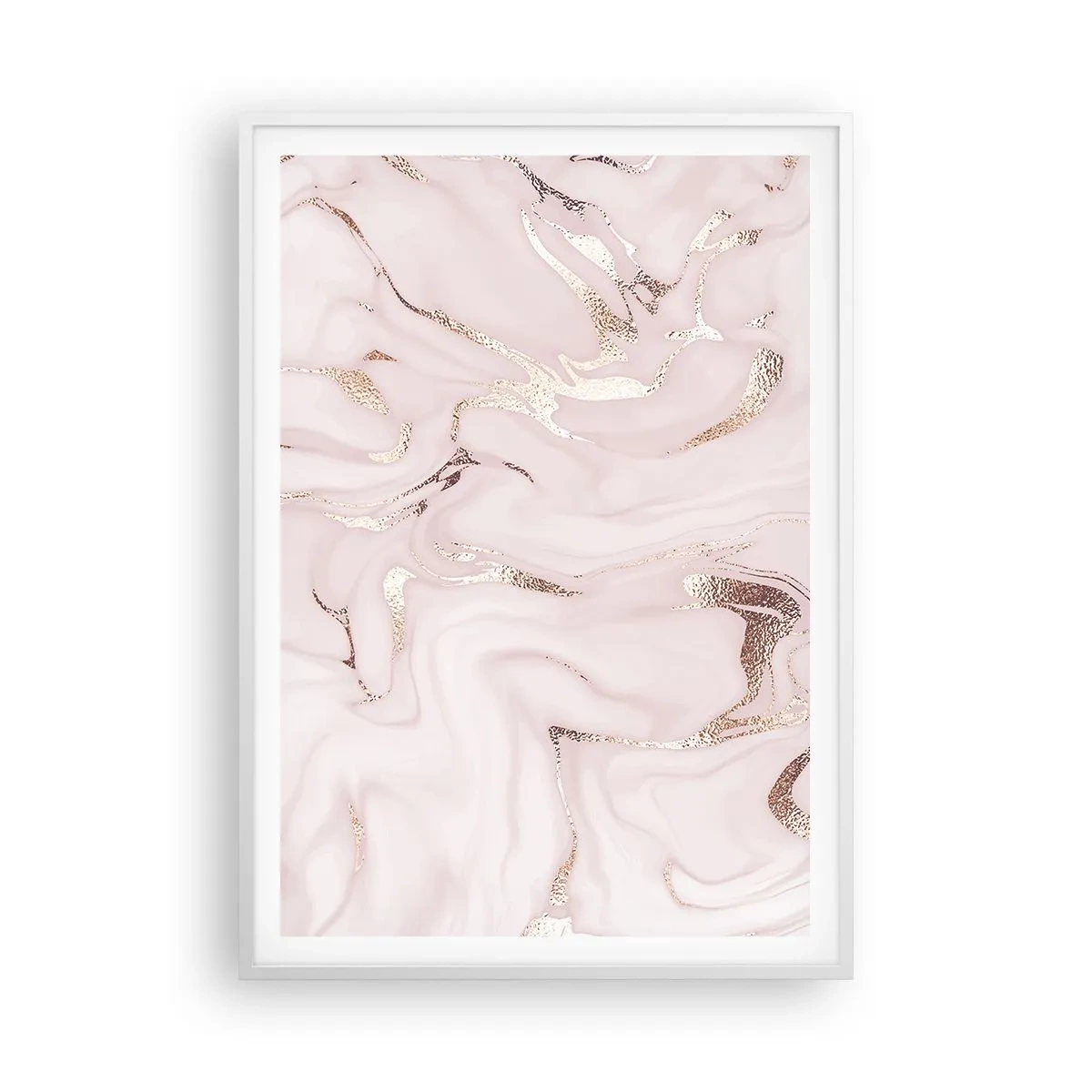 Poszter fekete keretben - Rózsaszín tébolyban - 70x100 cm