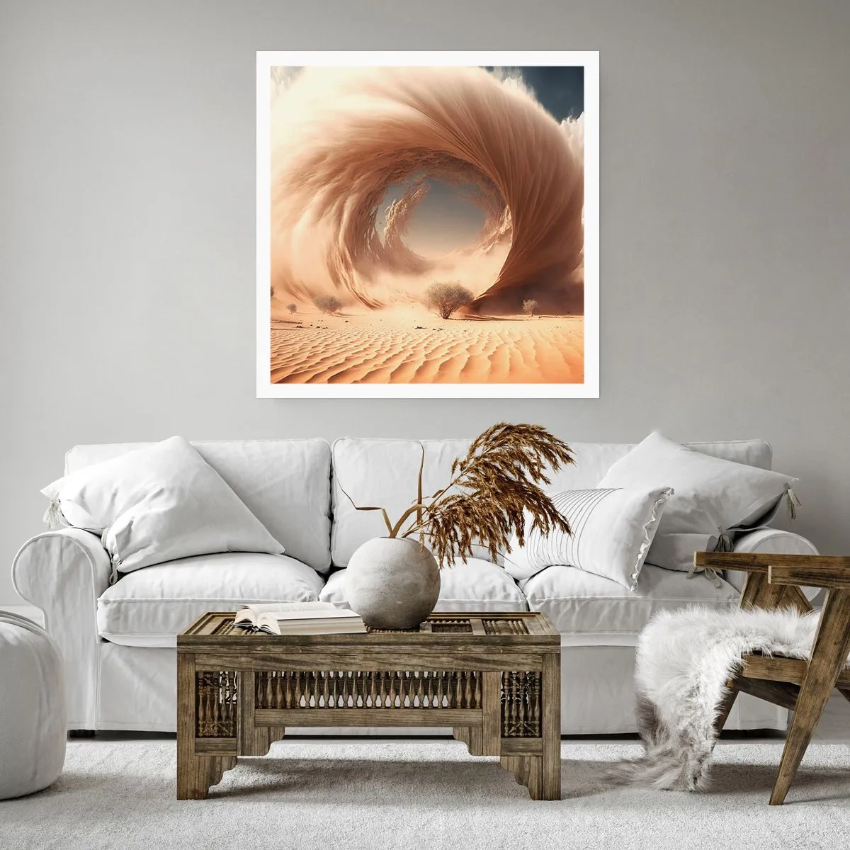 Poszter - Megnyílt portált - 60x60 cm