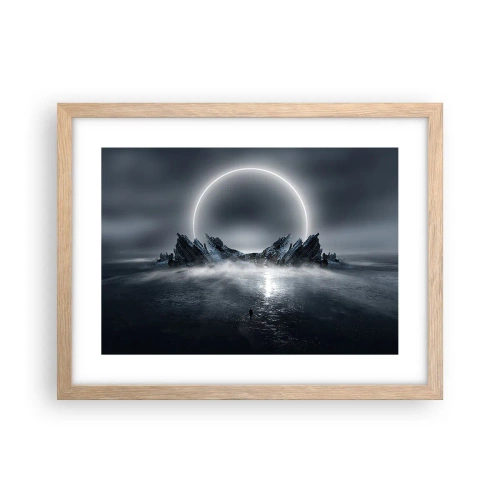 Poszter világos tölgy keretben - Egy történet fináléja - 40x30 cm