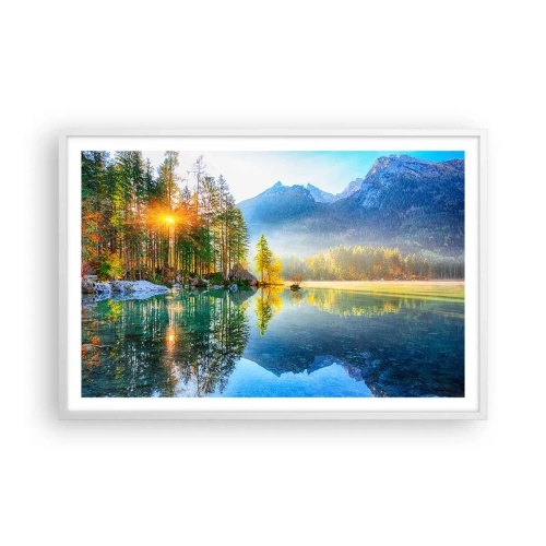 Poszter fekete keretben - Fenség és édesség - 91x61 cm