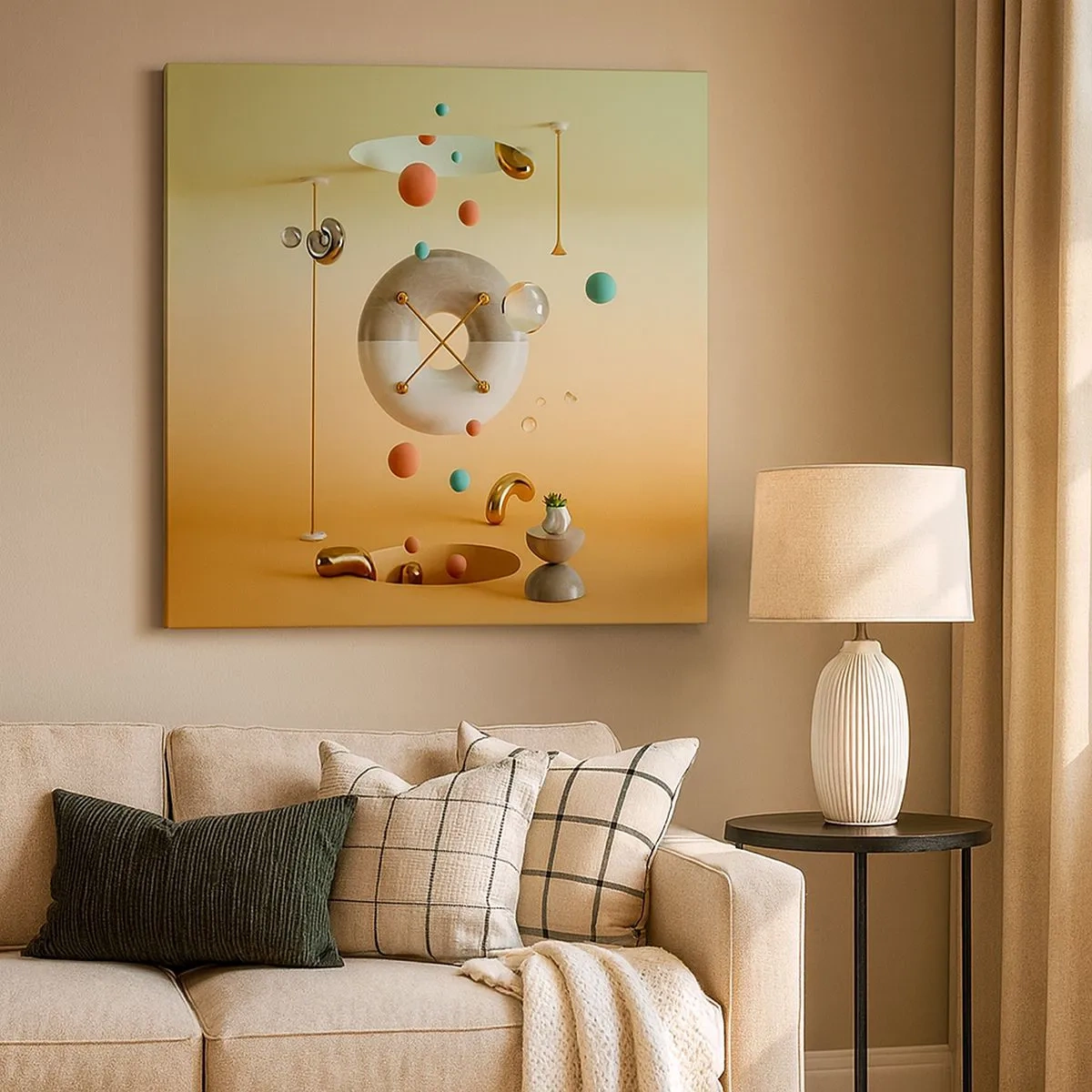 Vászonkép - Bármi megtörténhet - 30x30 cm