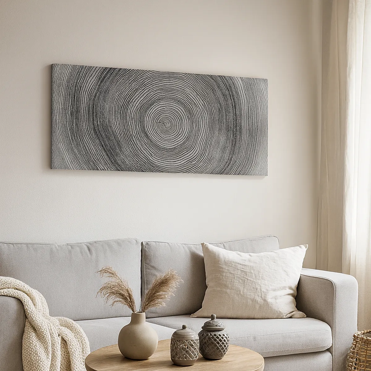 Vászonkép - Az idők jele - 30x30 cm