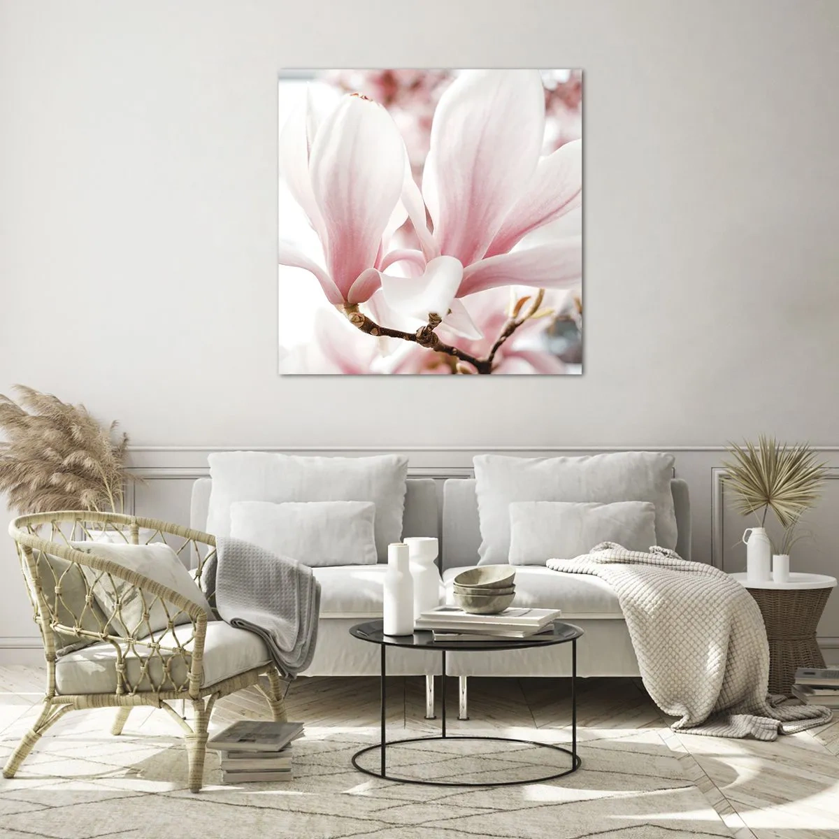 Üveg kép - Határtalan gyengédség - 60x60 cm