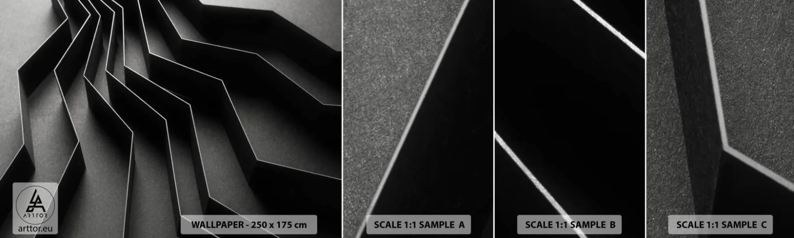 Fotótapéta Minta Öntapadós Deluxe Sticker - Térbeli rend - 3D, Labirintus, Modern - 100x30 cm