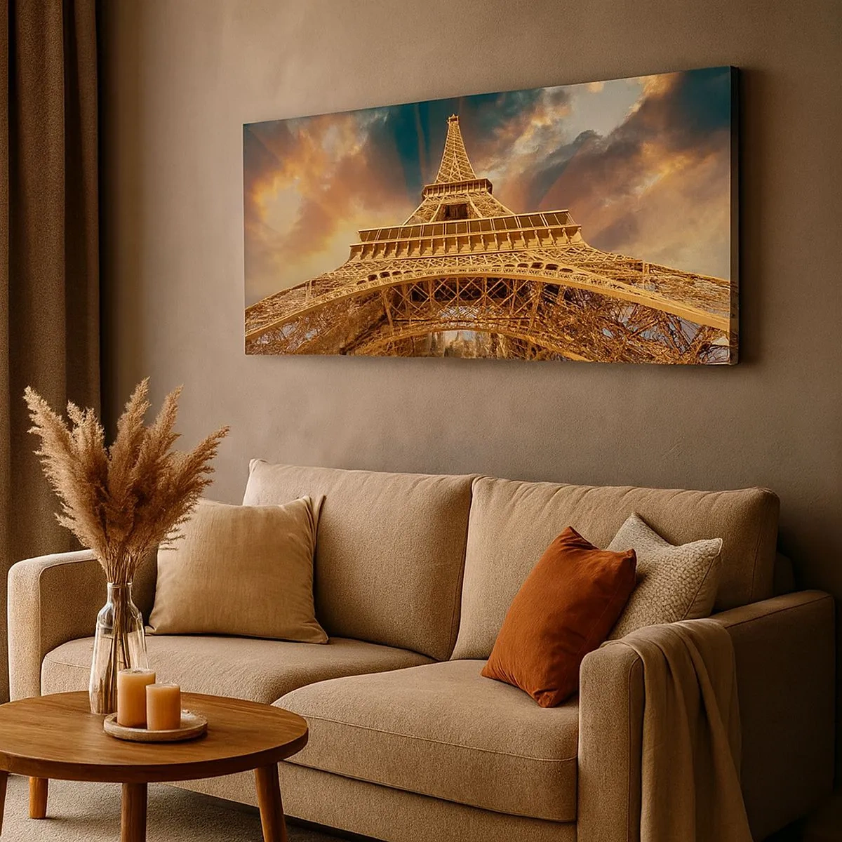 Vászonkép - Ahogy az emberiség eljutott az egekig - 100x40 cm