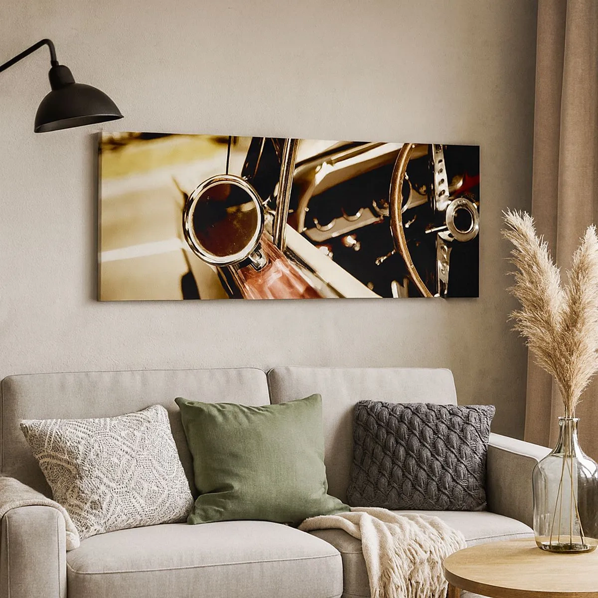 Vászonkép - Autó lélekkel - 100x40 cm