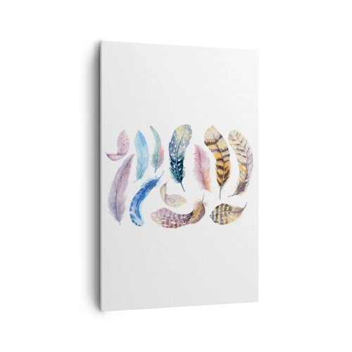 Vászonkép - Könnyű, tarka és sokszínű - 80x120 cm