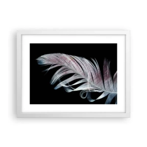 Poszter fekete keretben - Gondolj az érintésre - 40x30 cm