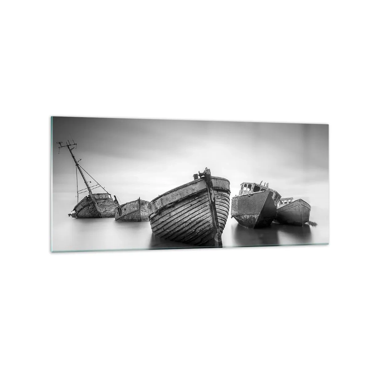 Üveg kép - Csak emlékek... - 120x50 cm