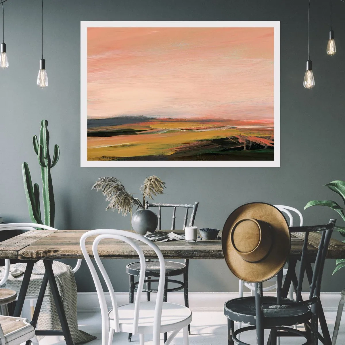 Poszter - Rózsaszínben - 100x70 cm