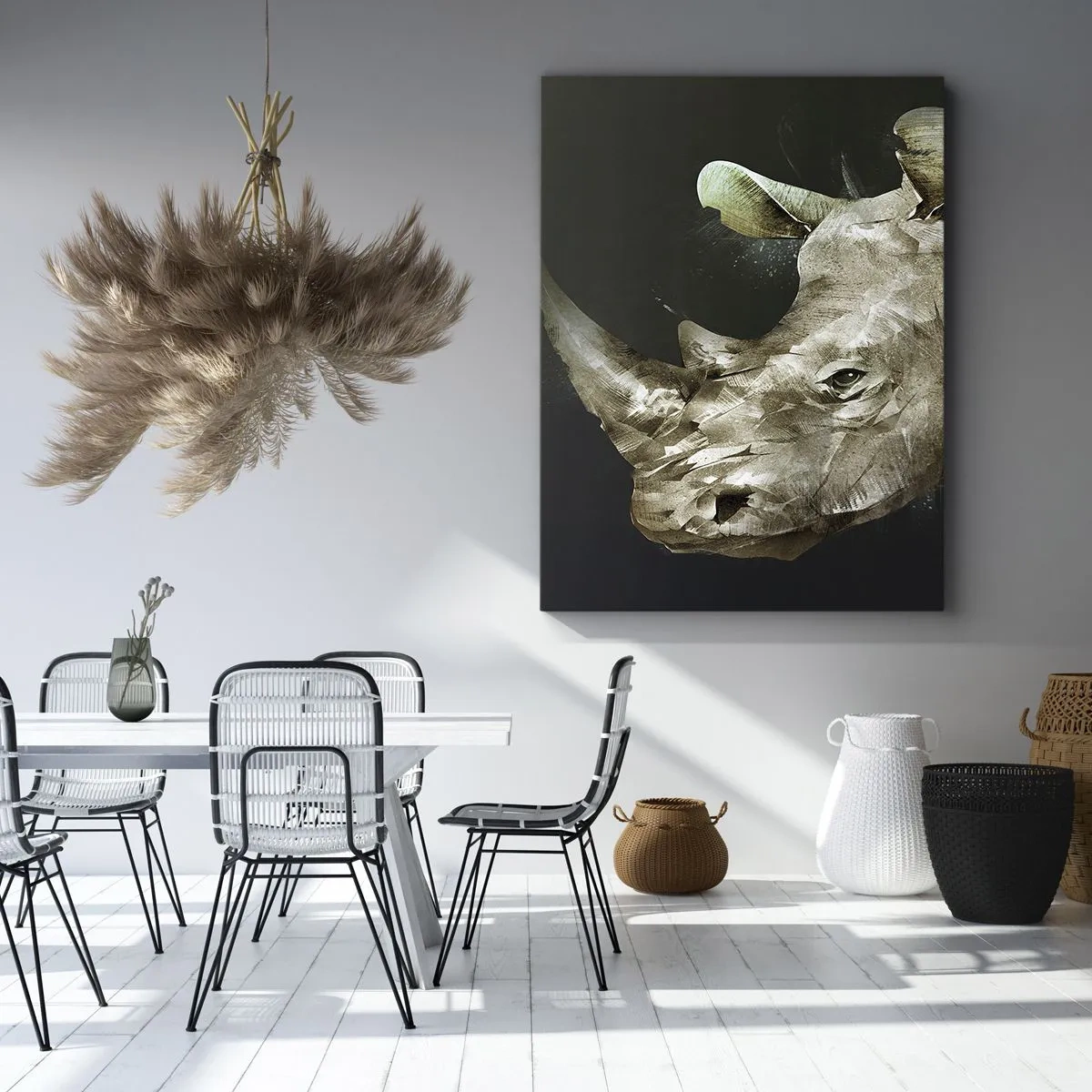 Vászonkép - Igazán férfias erő - 55x100 cm