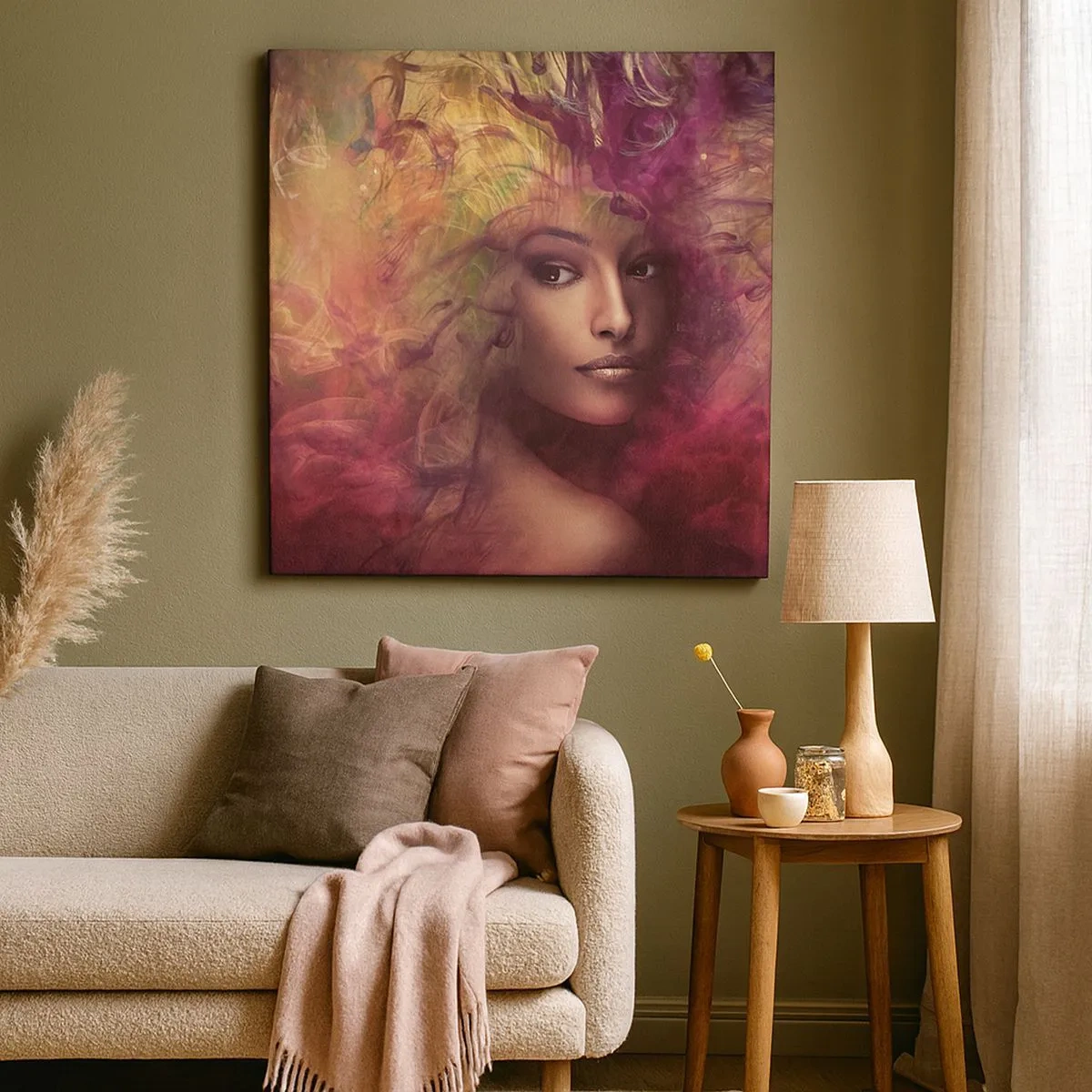 Vászonkép - Itt vagyok! - 30x30 cm