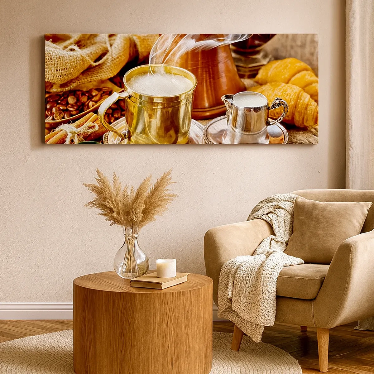 Vászonkép - Szép napot! - 30x30 cm