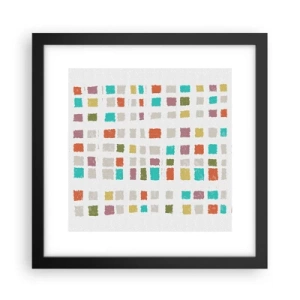 Poszter fehér keretben - Ismeretlen játék - 30x30 cm