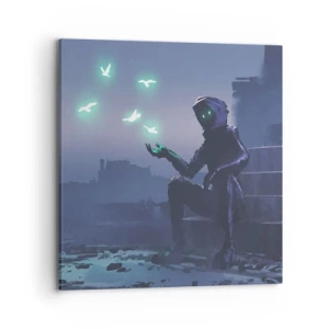 Vászonkép - Az élet vissza fog térni - 70x70 cm