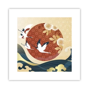 Poszter - Japán mese - 30x30 cm