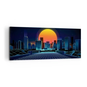 Vászonkép - Még mindig a valóságba akarsz menni? - 100x40 cm