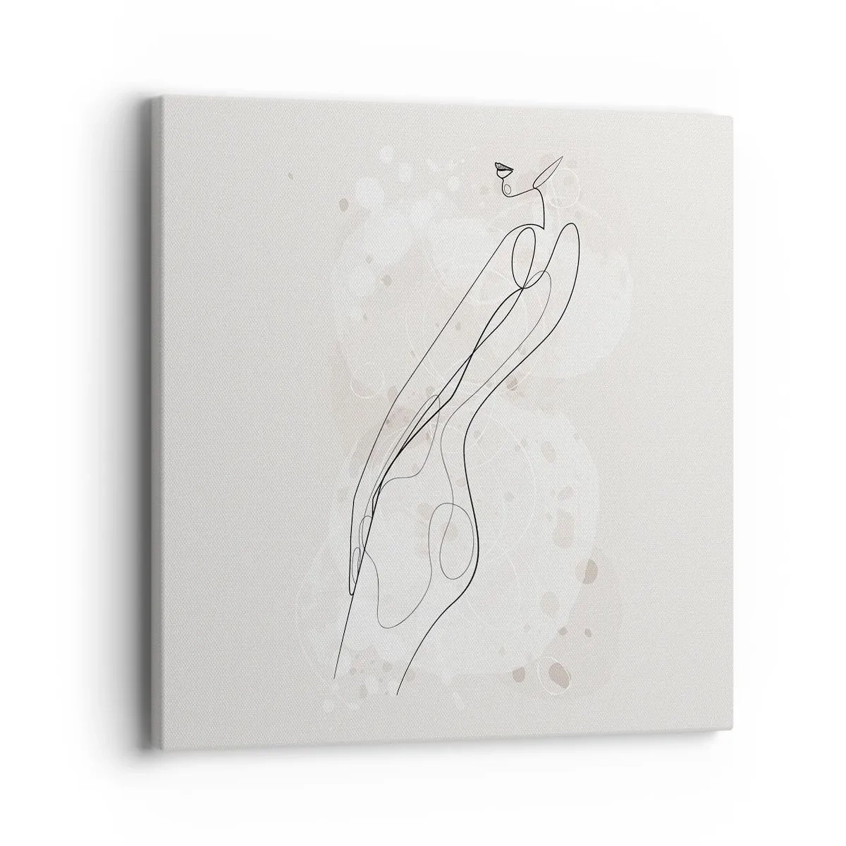 Vászonkép - Eltévedni nézésben - 40x40 cm