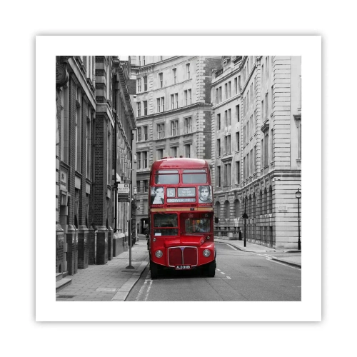 Poszter - A mindennapi életnek nem kell szürkének lennie - 50x50 cm