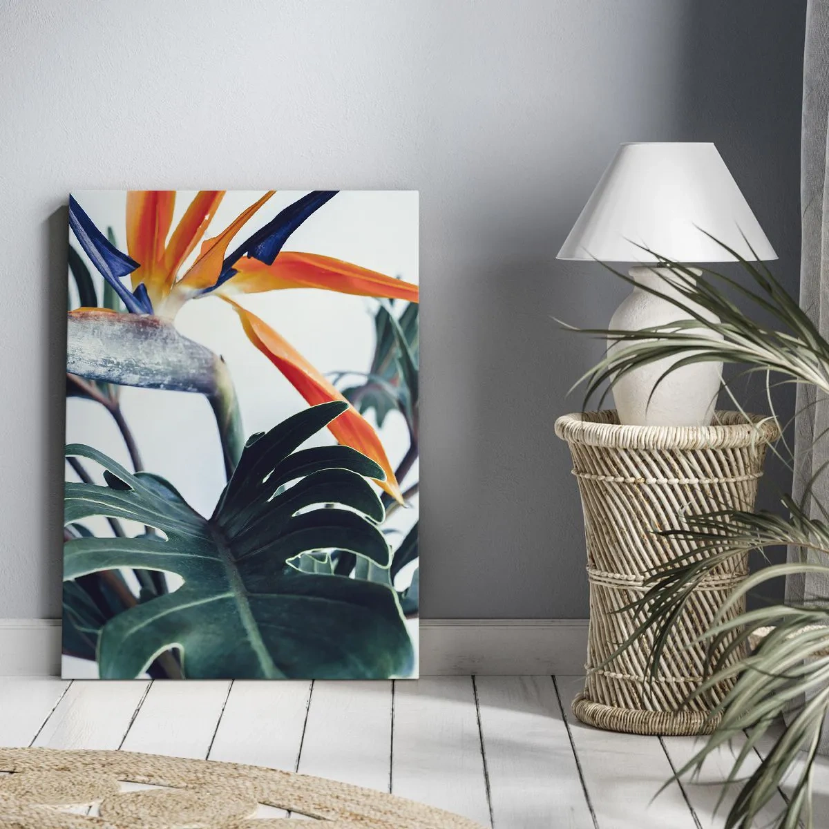 Vászonkép - Madárkalitka - 50x70 cm