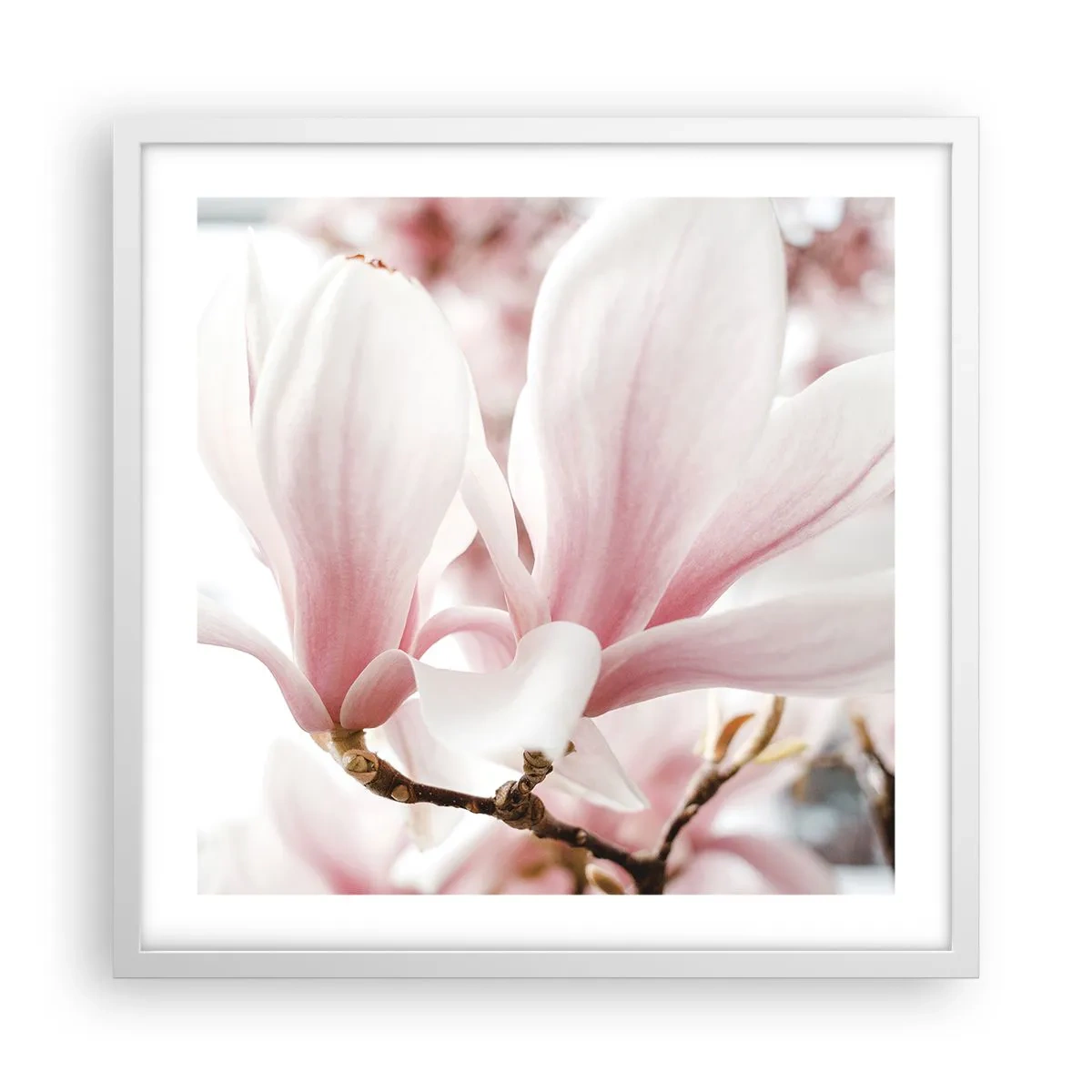 Poszter fekete keretben - Határtalan gyengédség - 50x50 cm